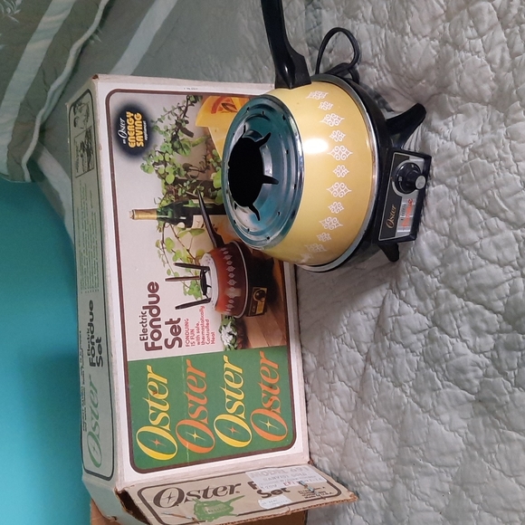 Oster Other Vintage Electric Fondue Set Poshmark